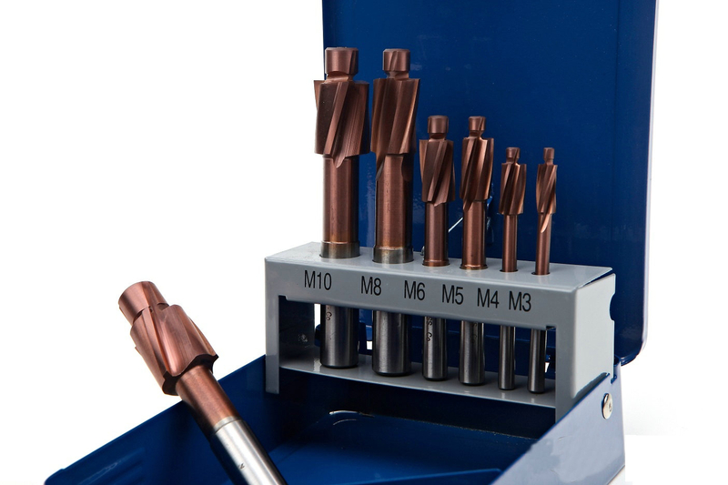 delige HSS – 5% Cobalt Inbus Verzinkfrezenset