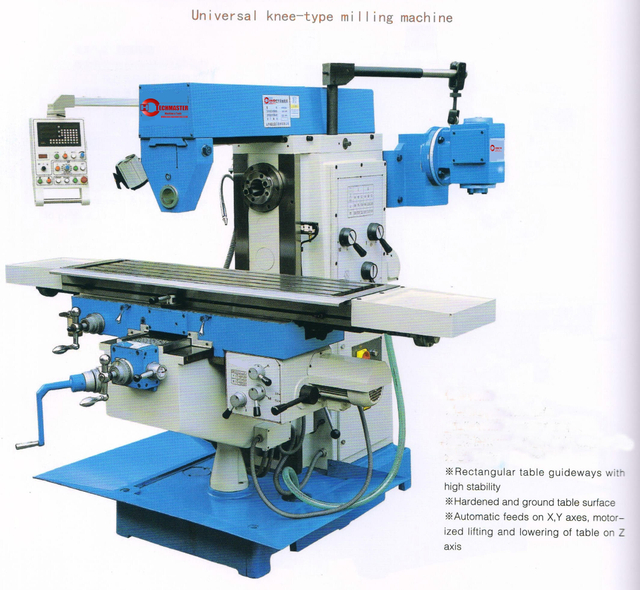 UNIVERSAL KNEE TYPE MILLING MACHINE 